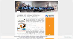 Desktop Screenshot of element4indonesia.wordpress.com