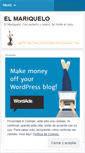 Mobile Screenshot of elmariquelo1.wordpress.com