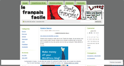 Desktop Screenshot of lefrancaisfacile.wordpress.com