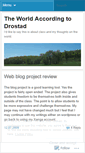Mobile Screenshot of drostad.wordpress.com