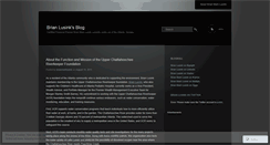 Desktop Screenshot of brianmarklusink.wordpress.com