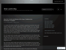 Tablet Screenshot of brianmarklusink.wordpress.com