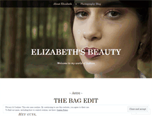 Tablet Screenshot of elizabethsbeauty.wordpress.com