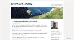 Desktop Screenshot of danielopdebeeck.wordpress.com