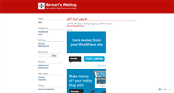 Desktop Screenshot of bernart.wordpress.com