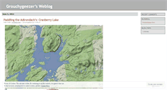 Desktop Screenshot of grouchygeezer.wordpress.com