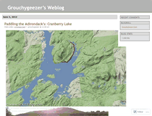 Tablet Screenshot of grouchygeezer.wordpress.com
