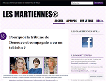Tablet Screenshot of martiennes.wordpress.com