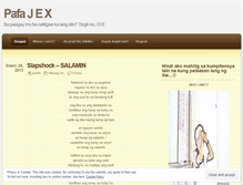 Tablet Screenshot of jex009.wordpress.com