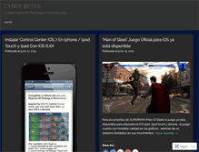 Tablet Screenshot of ciberbytes.wordpress.com