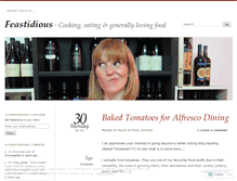 Tablet Screenshot of feastidious.wordpress.com