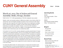 Tablet Screenshot of cunygeneralassembly.wordpress.com