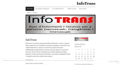 Desktop Screenshot of infotrans.wordpress.com