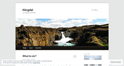 Desktop Screenshot of horgdal.wordpress.com