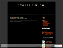 Tablet Screenshot of inge08.wordpress.com