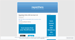 Desktop Screenshot of nayantharamms.wordpress.com