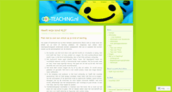 Desktop Screenshot of coteaching.wordpress.com