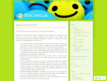 Tablet Screenshot of coteaching.wordpress.com