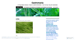 Desktop Screenshot of gastromania.wordpress.com