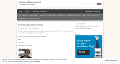 Desktop Screenshot of mumsstartupsupport.wordpress.com