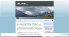 Desktop Screenshot of holistictendencies.wordpress.com