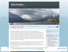 Tablet Screenshot of holistictendencies.wordpress.com
