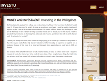 Tablet Screenshot of investu.wordpress.com