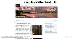 Desktop Screenshot of janeboothrealestate.wordpress.com