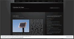 Desktop Screenshot of mycolumbiasc.wordpress.com