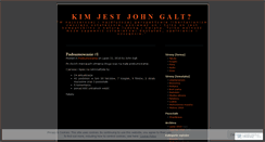 Desktop Screenshot of johngaltsite.wordpress.com