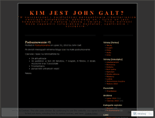 Tablet Screenshot of johngaltsite.wordpress.com