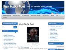 Tablet Screenshot of irishmediaman.wordpress.com