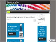 Tablet Screenshot of danodwyer.wordpress.com