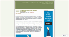 Desktop Screenshot of calumni.wordpress.com