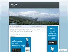 Tablet Screenshot of bikingoc.wordpress.com