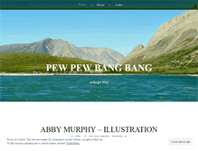 Tablet Screenshot of pewpewbangbang.wordpress.com