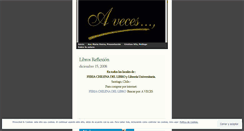 Desktop Screenshot of libroaveces.wordpress.com