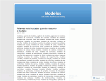 Tablet Screenshot of modelode.wordpress.com
