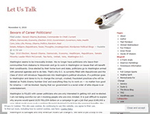 Tablet Screenshot of letustalk.wordpress.com