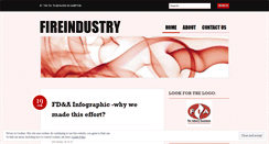 Desktop Screenshot of fireindustry.wordpress.com