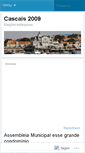 Mobile Screenshot of cascais2009.wordpress.com
