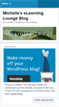 Mobile Screenshot of elearninglounge.wordpress.com