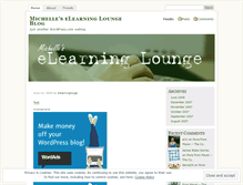 Tablet Screenshot of elearninglounge.wordpress.com