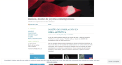 Desktop Screenshot of maliciacursos.wordpress.com