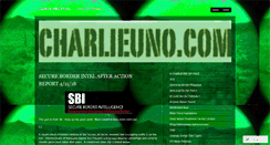 Desktop Screenshot of charlieuno.wordpress.com