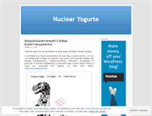 Tablet Screenshot of nuclearyogurte.wordpress.com