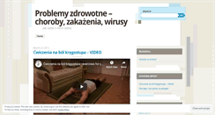 Desktop Screenshot of problemyzdrowotne.wordpress.com