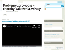 Tablet Screenshot of problemyzdrowotne.wordpress.com