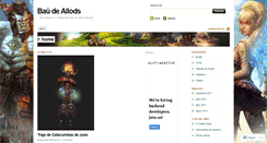 Desktop Screenshot of baudeallods.wordpress.com