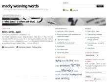 Tablet Screenshot of madwordweaver.wordpress.com